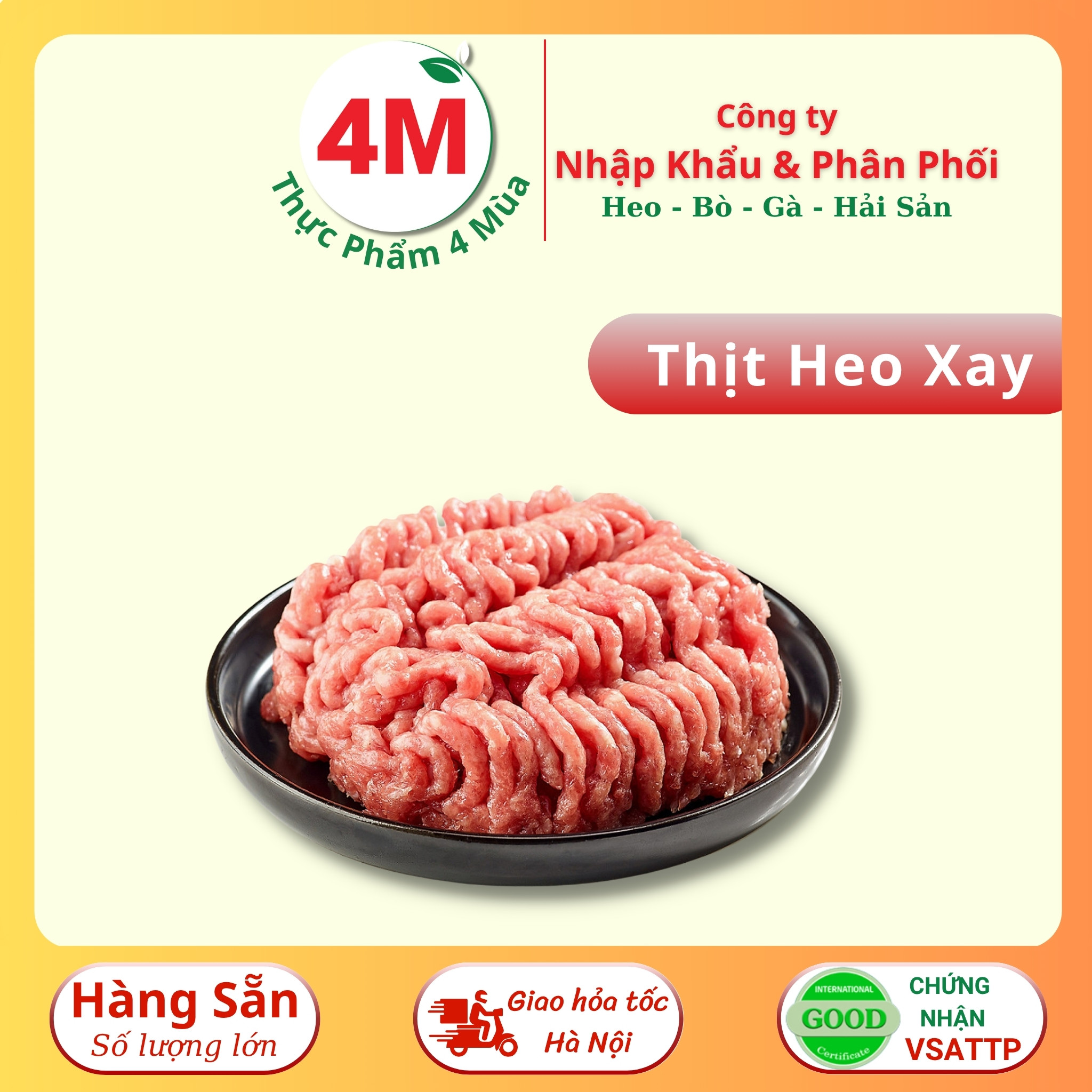 Thịt Heo Xay